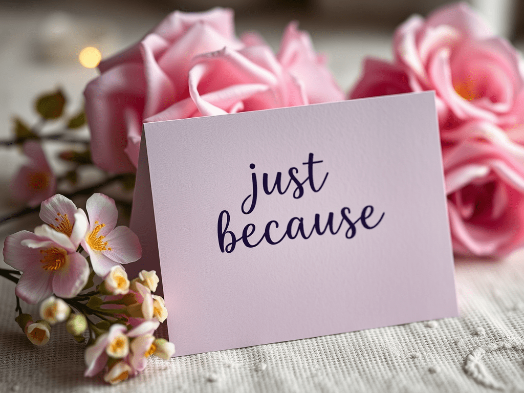 Just Because Cards: Heartfelt Messages for Gifts That Aren’t About a Holiday or&nbsp;Occasion